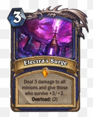 Electras Surge - Hearthstone Legendary Spell Emoji,Minion Emoji Copy And Paste