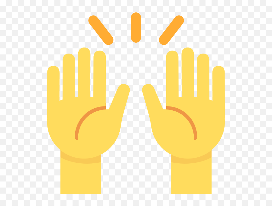 Twemoji2 1f64c - 2 Raising Hands Emoji,Clap Emoji Meme