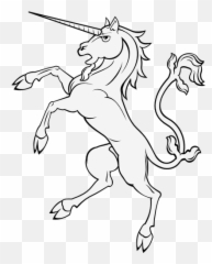 Standing Unicorn Vector Graphics - Horse Pictures 3d Grafik Emoji