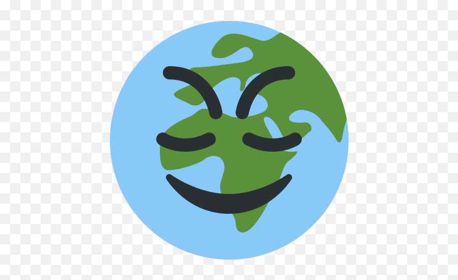 Emoji Bot - Sad Earth Emoji,Determined Emoji