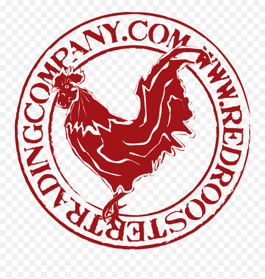 Red Rooster Trading Company - Circle Emoji,Hand Rooster Emoji