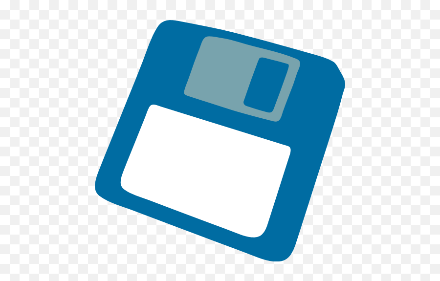 Floppy Disk Emoji For Facebook Email Sms - Blue Floppy Disk Emoji,Swirl Emoji