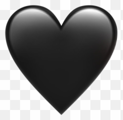 Heart Aesthetic Emoji Goth Black Emo Tumblr Instagram - Heart,Goth Emoji