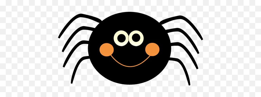 American Myths - Happy Halloween Spider Clipart Emoji,Rimshot Emoticon