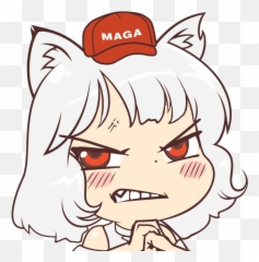 Crunchyroll - Momiji Inubashiri Awoo Emoji,Six Eye Ear Nose Emoji