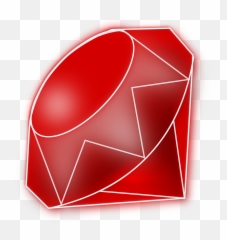 Free Glowing Sun Vectors - Red Jewel Clip Art Emoji