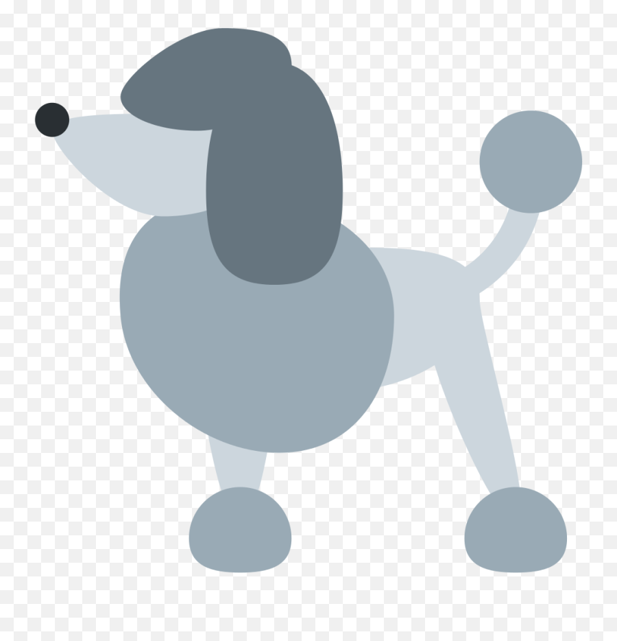 Twemoji 1f429 - Emoji Poodle,Twitter Bird Emoji