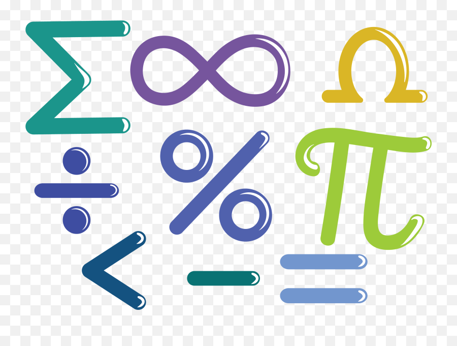 Mathematics Euclidean Vector Number Symbol - Vector Math Symbols Transparent Background Emoji,Math Emoji