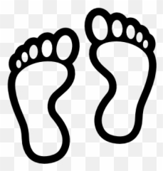Pin - Footprints Clipart Black And White Emoji,Footprint Emoji
