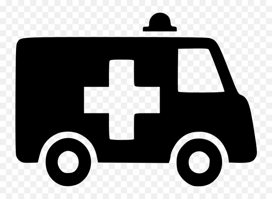 Download Free Png Ambulance Icon - Black And White Ambulance Clipart Emoji,Ambulance Emoji