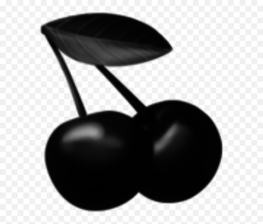 Sticker - Black Cherry Emoji,Cherries Emoji