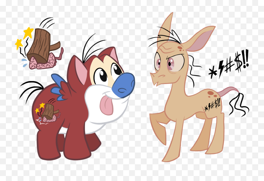 G - Blue16 Brain Mallet Ponified Ren And Stimpy Human Ren And Stimpy Pony Emoji,Brain Emoji Png