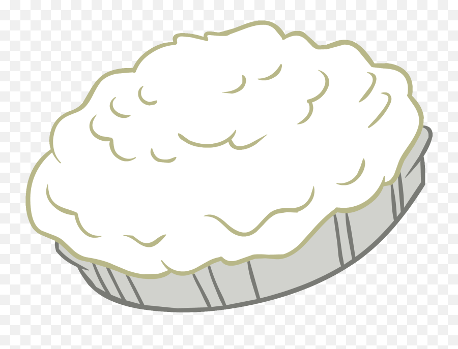 Whipped Pie Clipart - Whipped Cream Pie Transparent Background Emoji,Whipped Cream Emoji