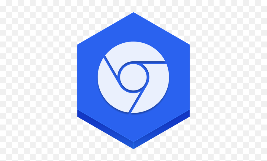 Chrome 2 Icon Hex Iconset Martz90 - Aesthetic Google Logo Yellow Emoji,Hexagon Emoji