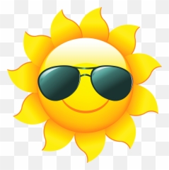 Sun Emoji Clipart - Summer Sun Clipart,Sunshine Emoji