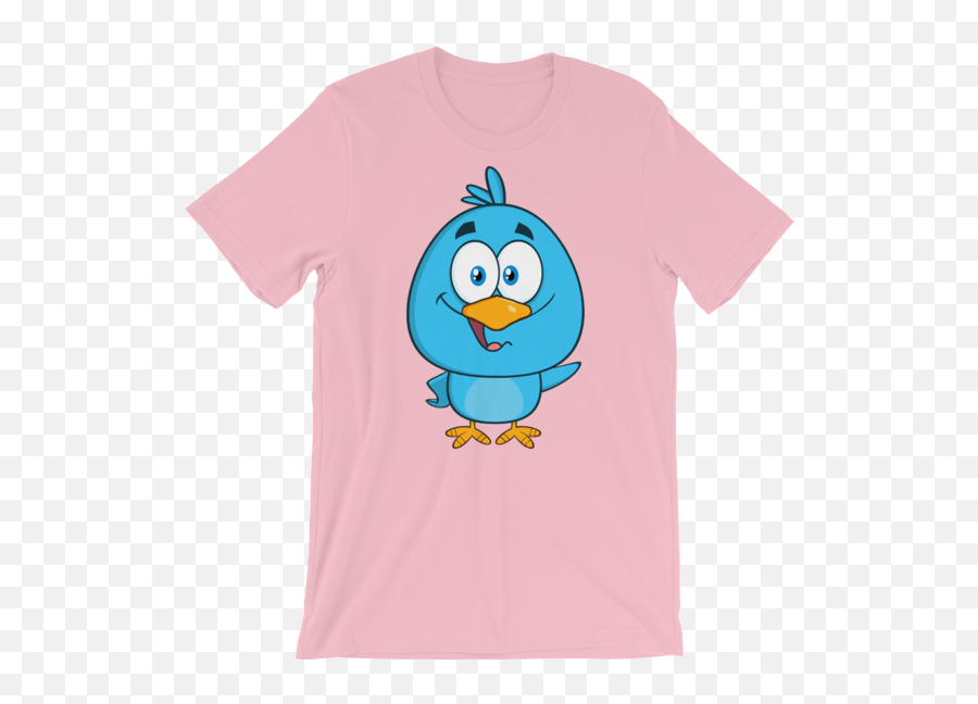 Womenu2019s Funny Blue Bird Short Sleeve T - Shirt Campaign T Shirt For Trump Emoji,Blue Bird Emoji