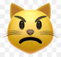 Emoji Emojicat Smiley Smail Angry Hate Cat Freetoedit - Reminder To Do Homework,Angry Cat Emoji