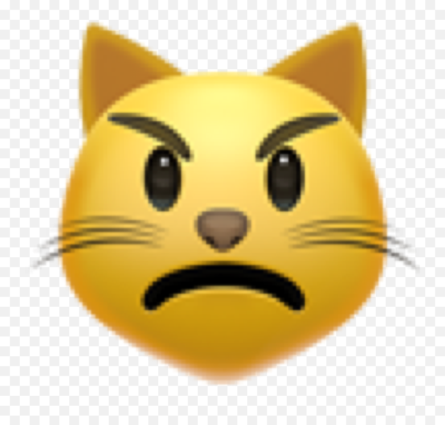 Emoji Emojicat Smiley Smail Angry Hate Cat Freetoedit - Reminder To Do Homework,Angry Cat Emoji