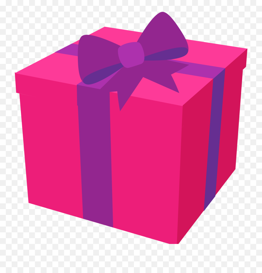 Gift Birthday Clip Art - Birthday Box Clipart Png Emoji,Present Emoji
