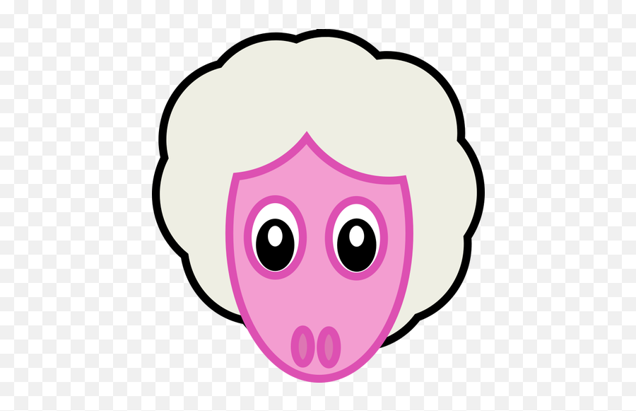 Sheeps Head Emoji,Piggy Emoticon