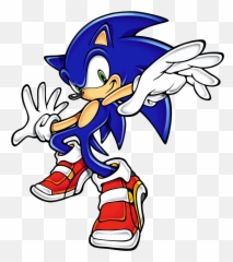 Character Design - Sonic Adventure 2 Sonic Emoji,Pothead Emoji