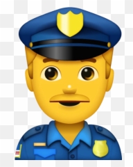 Police Man Emoji - Police Emoji Png,Man Emoji