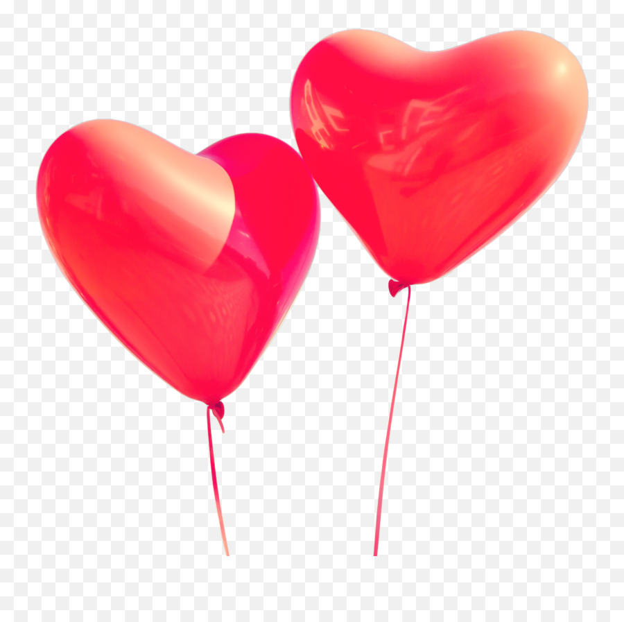 Heart Shaped Helium Balloon - Real Heart Balloon Png Emoji,Heart Emoji Balloon