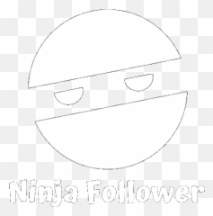 Ninja Follower - Smiley Emoji,Ninja Emoticon