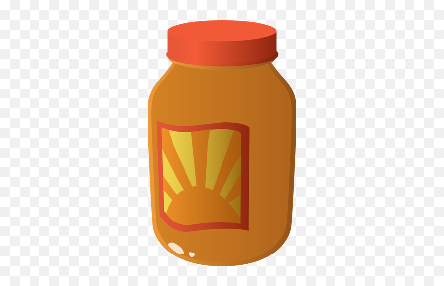 Vector Image Of Sauce In A Jar - Sweet And Sour Sauce Clipart Emoji,Flag Honey Plant Emoji