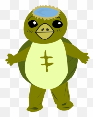 Animal Anthropomorphized Animals Cartoon Culture Japan - Turtle Clip Art Emoji,Goat Emoji