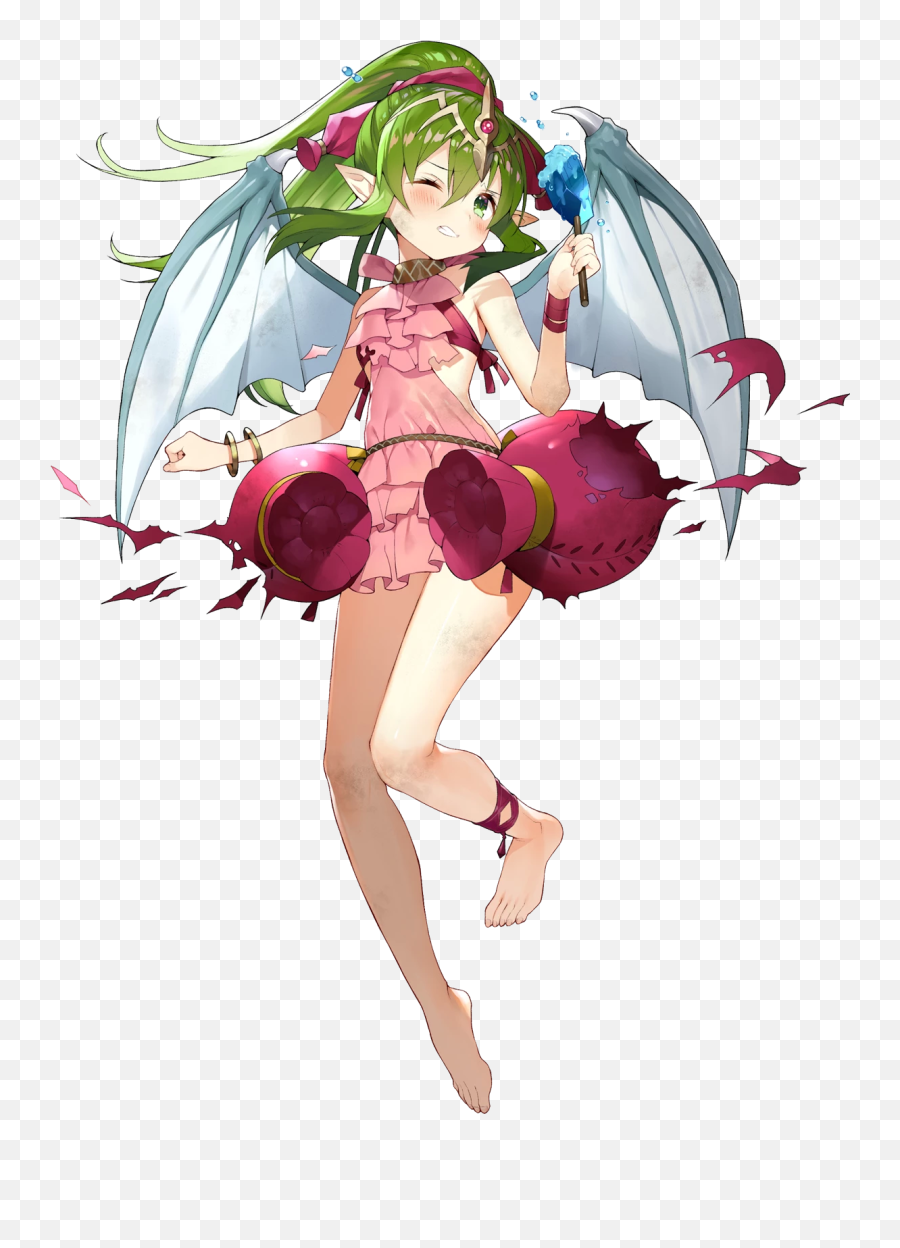 Download Png - Fire Emblem Heroes Summer Tiki Young Emoji,Fire Emblem Emojis