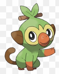 Grookey Pokemon Sword And Shield Starters Emoji