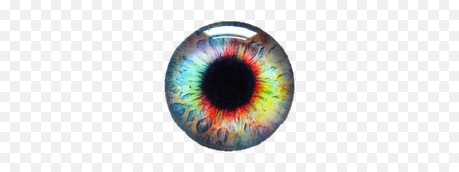 Eyes Eyecolor Pupil Prettyeyes Contacts - Rainbow Eyes Emoji,Sparkly Eyes Emoji