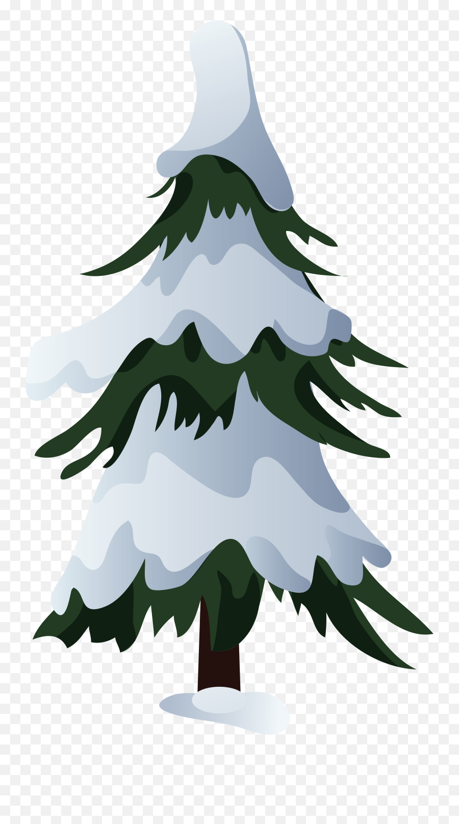 2329 Tree Png Free Clipart - Snowy Pine Trees Clipart Emoji,Pine Tree Emoji