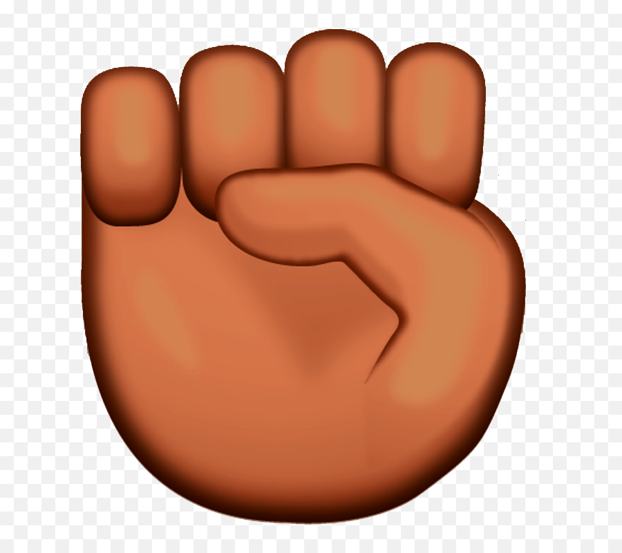 Offwhitelikeme Brown Emoji 2014 - Illustration,Fist Up Emoji