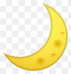 Crescent Moon Emoji - Icon