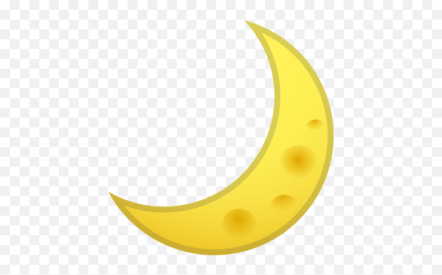 Crescent Moon Emoji - Icon,Black Moon Emoji