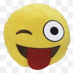Cojin Emoji Guiño Feliz - Stuffed Toy,Emoji Diablito