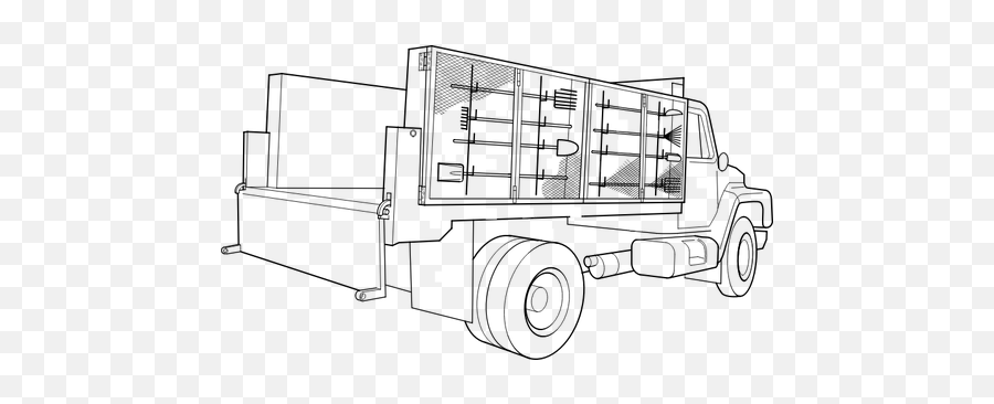Utility Truck Vector Graphics - Truck Clip Art Emoji,Monster Truck Emoji