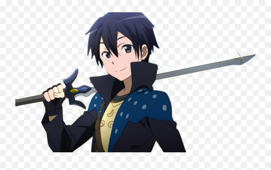 Beethoven Drawing Smile Transparent - Anime Sword Art Online Kirito Emoji,Sword Art Online Emojis