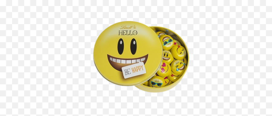 Hello Emoti Tin - Lindt Hello Emotis Emoji,Wine Emoticon Facebook