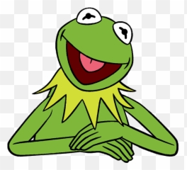 Kermit The Frog Clipart - Kermit The Frog Painting Emoji,Kermit Emoji