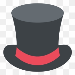 Top Hat Emoji For Facebook Email Sms - Sombrero Png