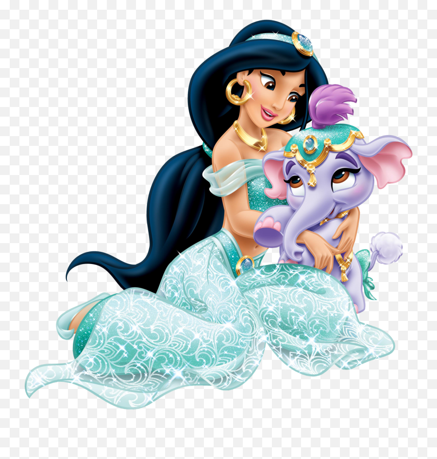 Disney Princess Clipart Png - Princess Jasmine With Elephant Emoji,Disney Princess Emoji
