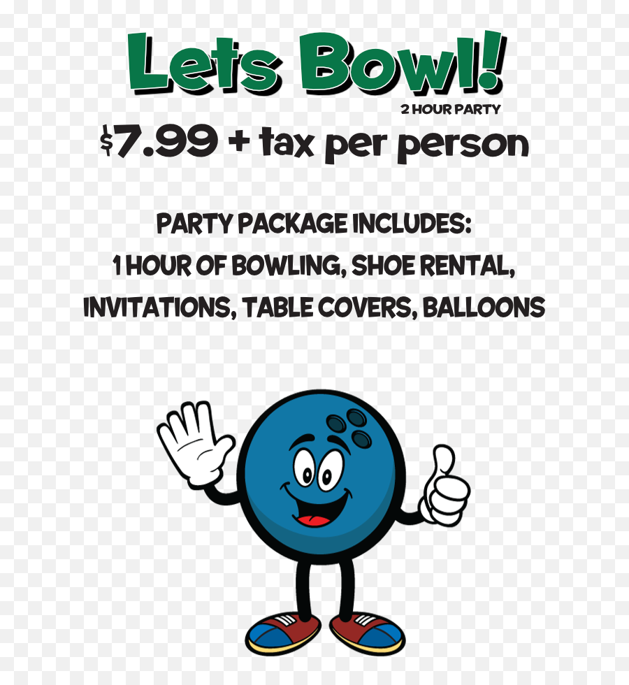 Incredibowl A Family Entertainment Center - Cartoon Emoji,Bowling Emoticon