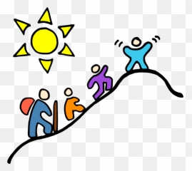 Hike clipart walking group Transparent - Hiking Cartoon Png Emoji