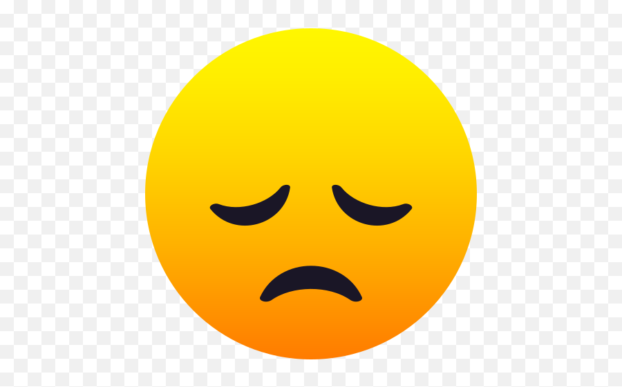 Emoji Disappointed Face Disappointment To Be Copied - Emoticon,Cold Sweat Emoji
