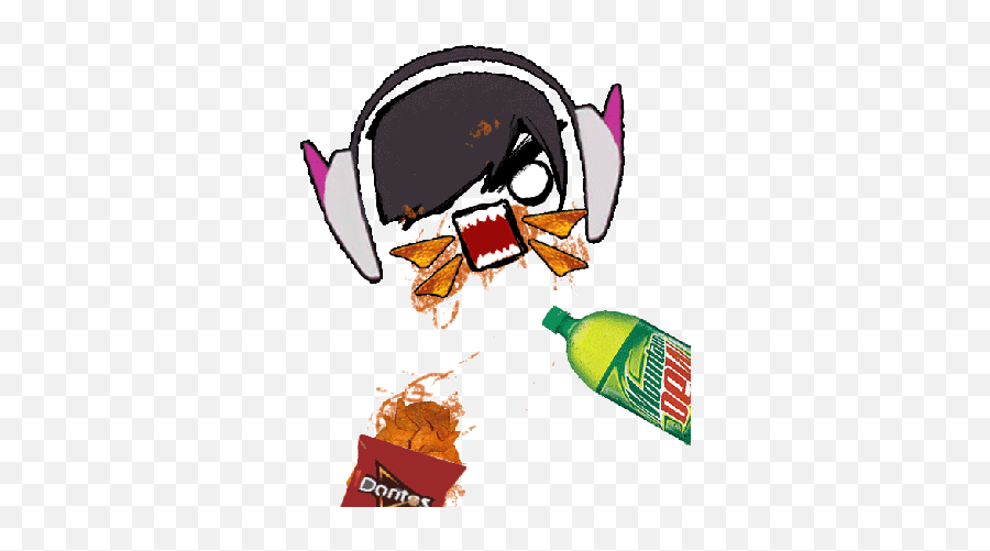 Mlg Art Tumblr Mlg Air Horn - Lowgif D Va Gif Transparent Emoji,Air Horn Emoji