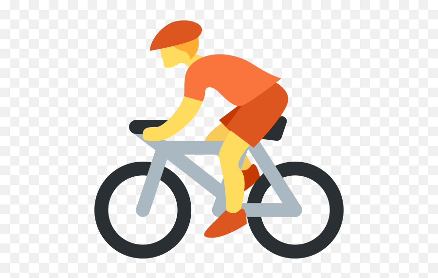 Person Biking Emoji - Ciclista Emoji,Emoji Land