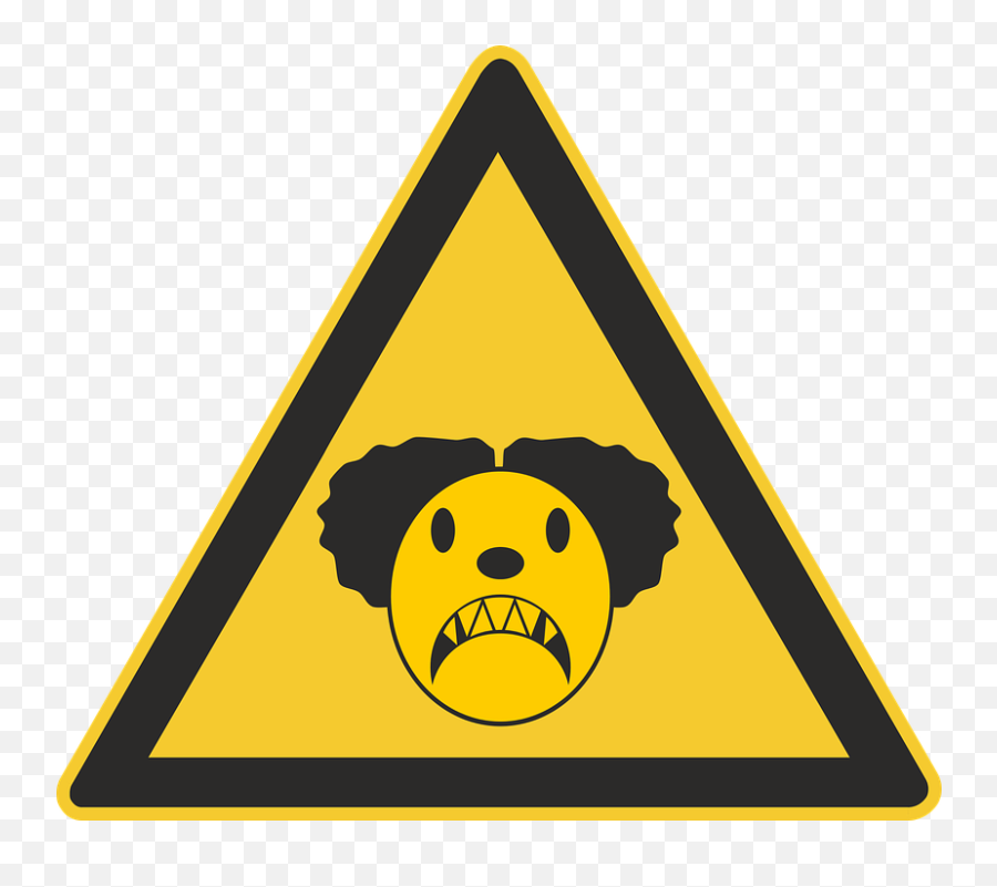 Free Scared Fear Vectors - Bright Light Warning Sign Emoji,Screaming Emoji